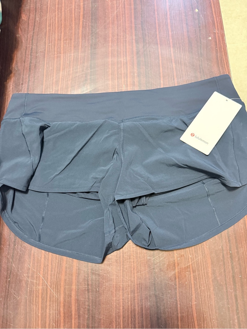 lululemon athletica Navy Athletic speed up Shorts